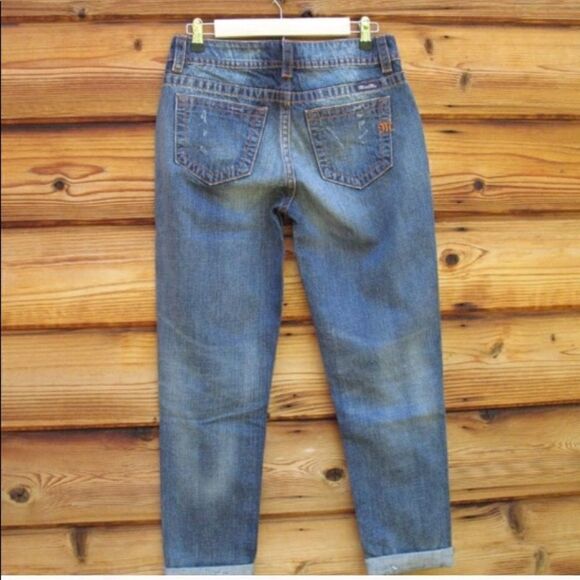 NWT  Miss Me Blue Boyfriend Ankle Jeans - Picture 5 of 8